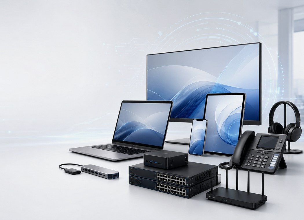 Computers, networking equipment and IP communication products